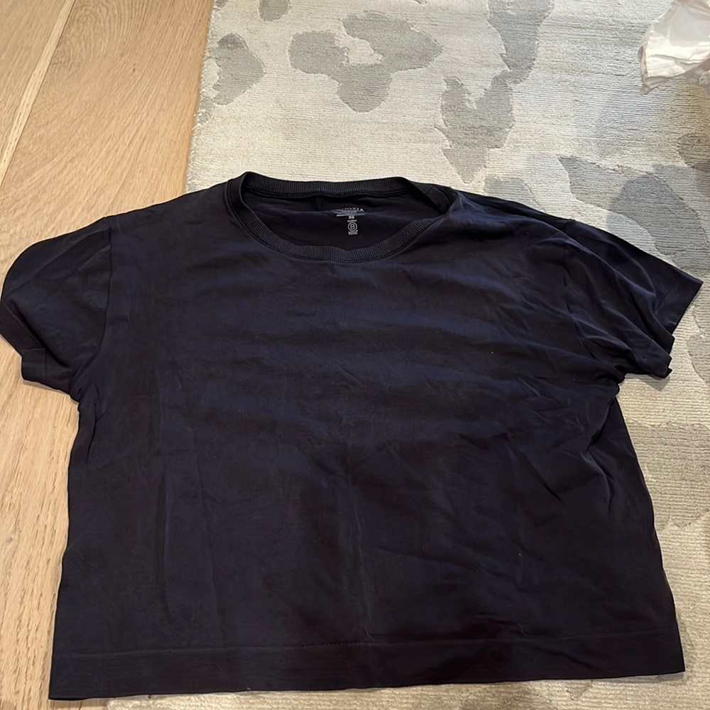 Athleta black crop top size XS